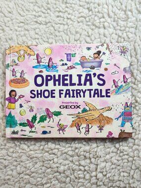 Geox Children's Book Ophelia's Shoe Fairytale Dallas Clayton 2016 Picture Book